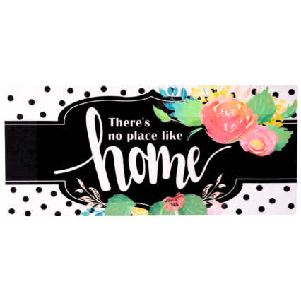 Floral Home Switch Mat Insert
