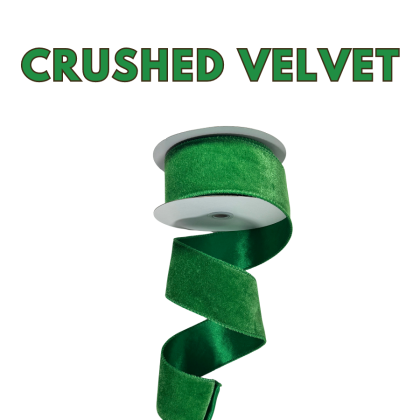 Crushed Velvet Ribbon