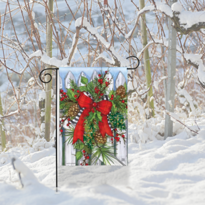 Christmas Garden Flags