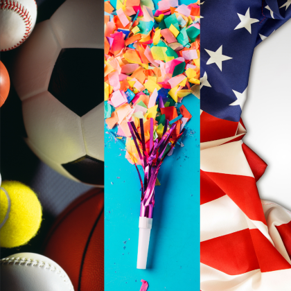 Sport, Birthday, & American House Flags