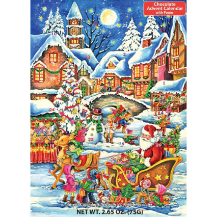 Advent Calendar- Santa's Here Chocolate