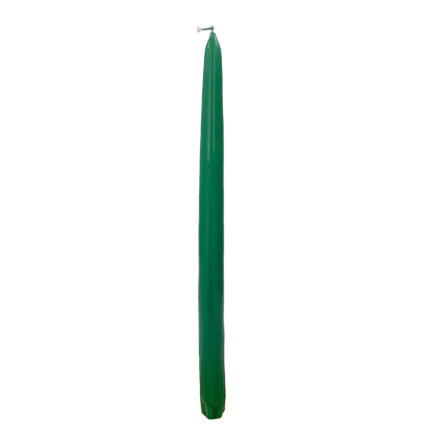 12" Holiday Green Candle