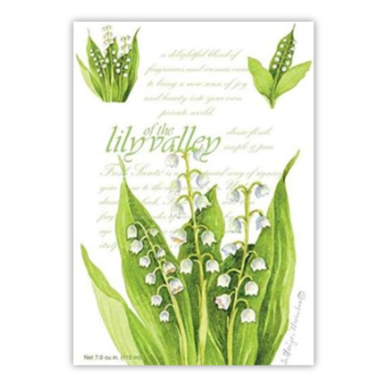 115ml Scented Envelope Sachet- Lily of the Valley