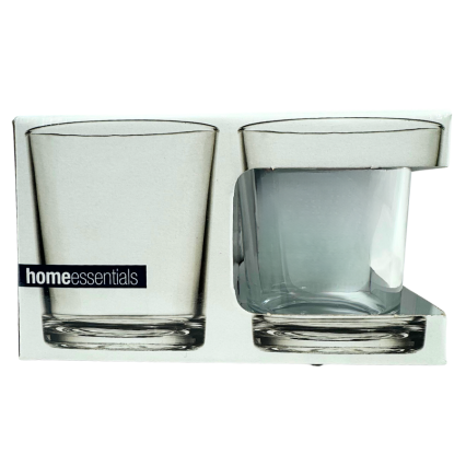 Home Essentials Set of Four 13oz Rock Glasses