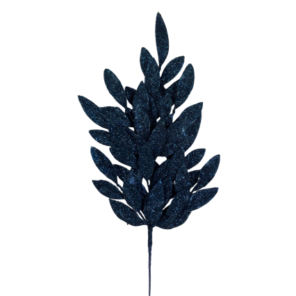 23" Bayleaf Glitter Spray - Dark Blue