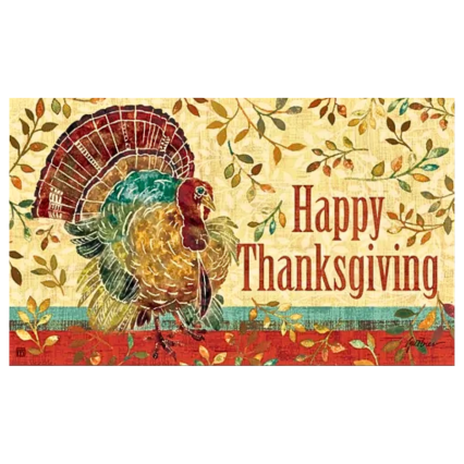 Thanksgiving Turkey Large Mat