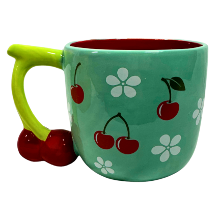 16oz Cherry Mug- Blue