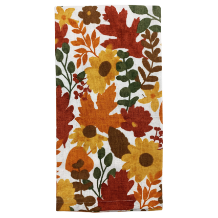 Floral Leaf Towel