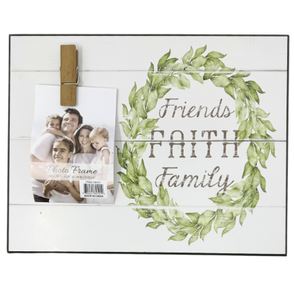 Friends Faith Family Photo Frame