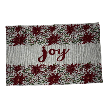 Joy w/ Flowers Placemat