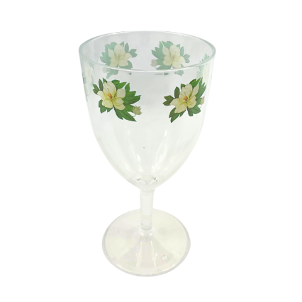 Magnolia Design Wine Glass