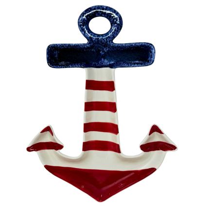 Patriotic Anchor Dish