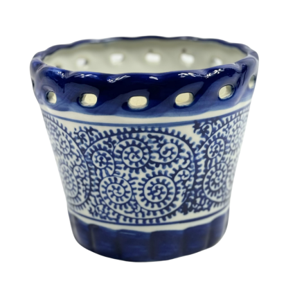 Blue Ceramic Petit Pot