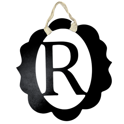 Monogram Quatrafoil R Black