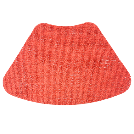 18" Coral Fishnet Placemat Wedge