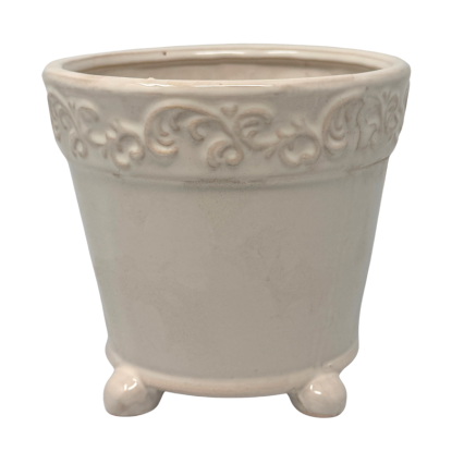 5.5" Decorative Porcelain Planter