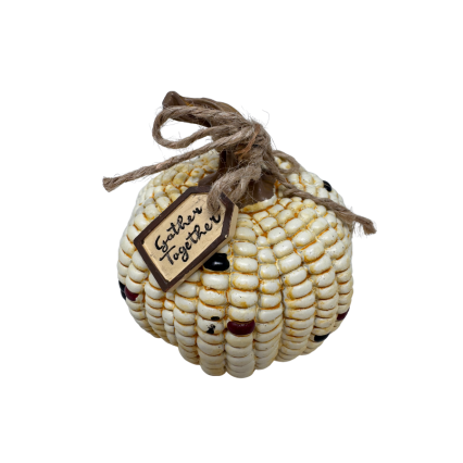 Small Resin Corn Pumpkin - Gather