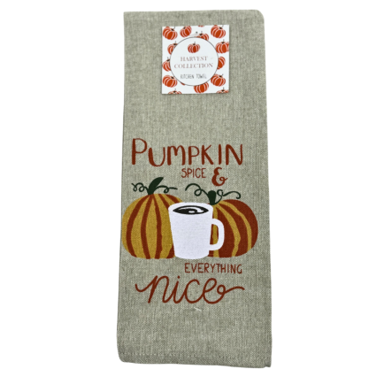 Pumpkin Spice Kitchen Towel