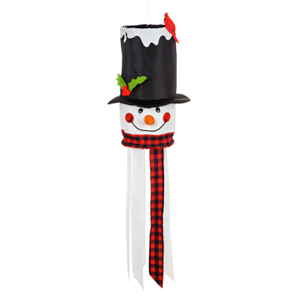 36" Snowman Windsock