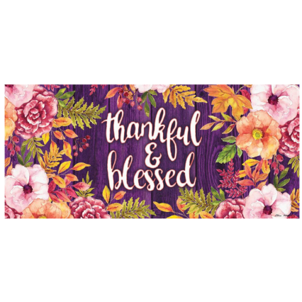 Thankful & Blessed Medium Mat Insert