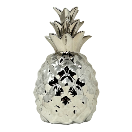 9" Silver Pineapple