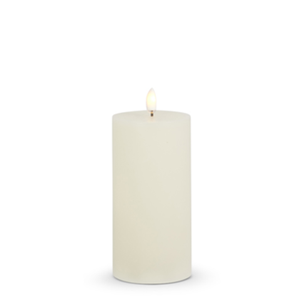 3" x 6" Raz Imports Remote Candle Ivory