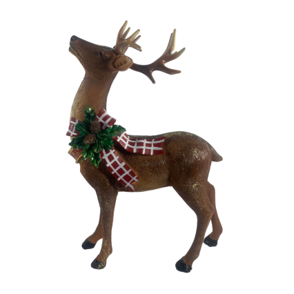 12" Christmas Reindeer Decor