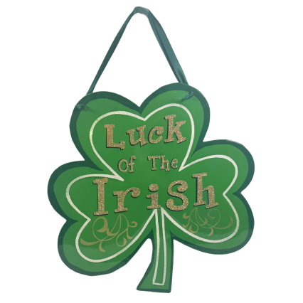 11" Luck of the Irish Wall Sign