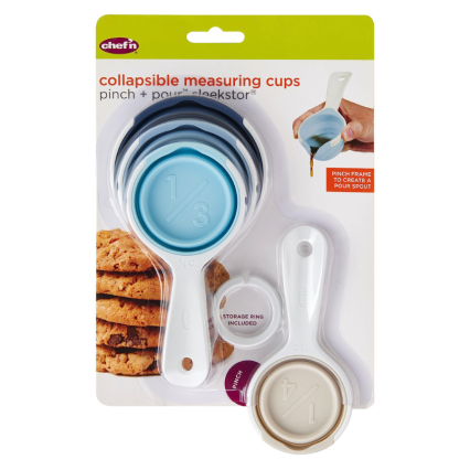 Collapsible Measuring Cups- Set of 4