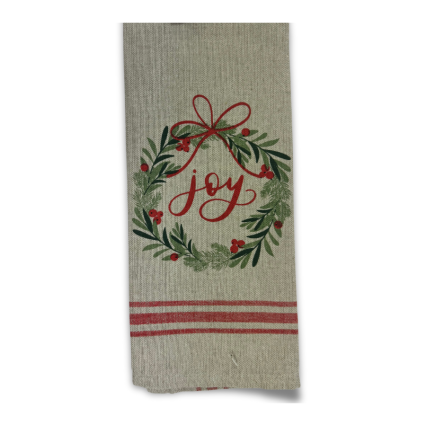 Joy Christmas Kitchen Towel