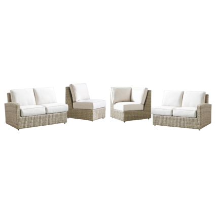 Biscayne 4pc Sectional Set