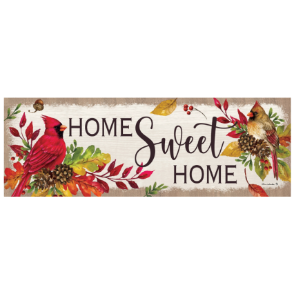 Home Sweet Cardinals Signature Sign