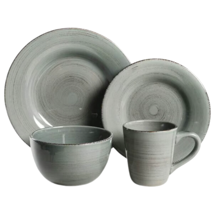 Sonoma Dinnerware 16 pc Collection - Slate Blue