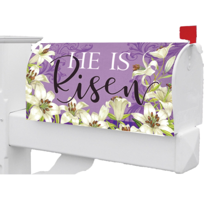 Easter Lilies Mailbox Cover