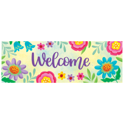 Spring Welcome Signature Sign