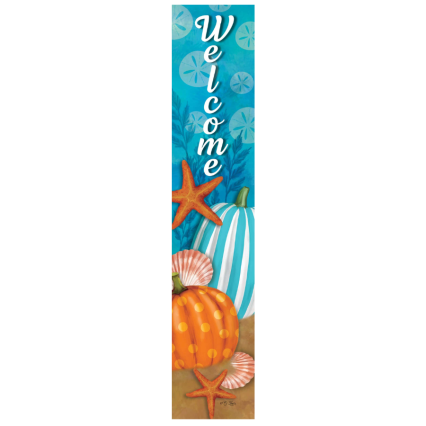 Beachy Autumn Yard Expression Sign