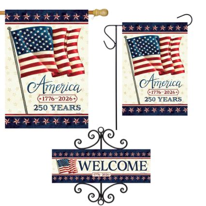 America 250 Yard Decor Set