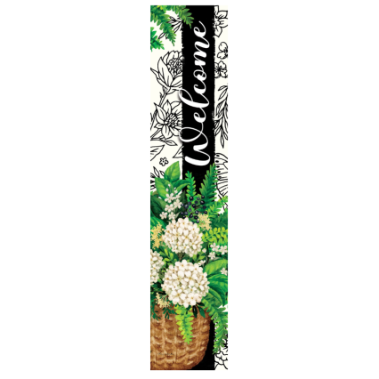 Elegant Fern Yard Expression Sign