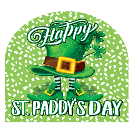St. Pat's Hat Arbor Mate Sign