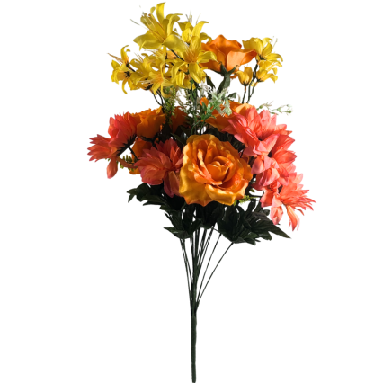 25" Vibrant Blooms Bush