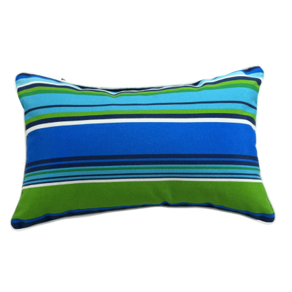 13" x 20" Sea Island Striped Outdoor Pillow