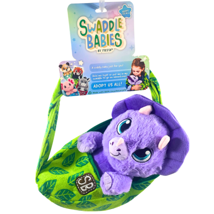 Swaddle Babies - 12" Cuddle Triceratops