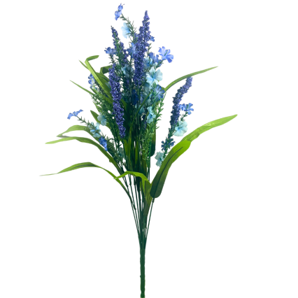 22" Gypso & Astilbe Bush - Blue