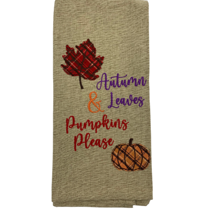 Autumn Leaves Towel