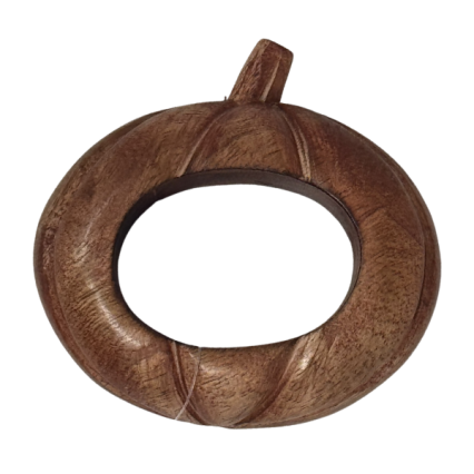 Wooden Pumpkin Napkin Ring