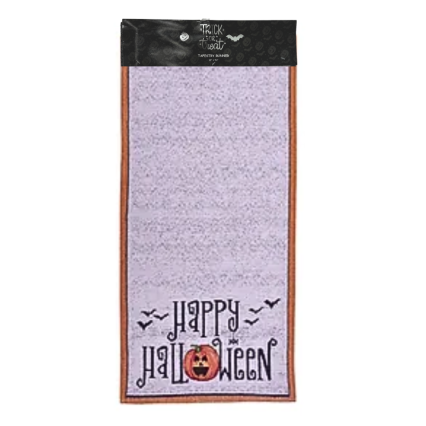 Happy Pumpkin Table Runner