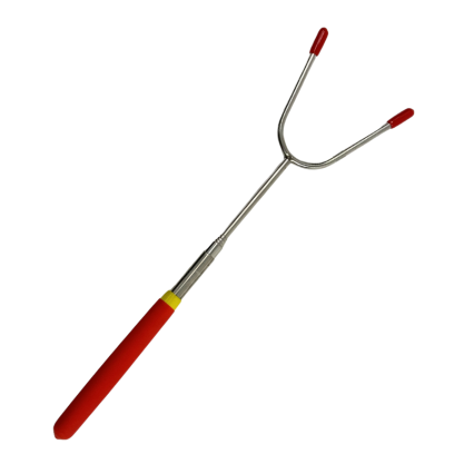 Expandable Camp Fork- Red