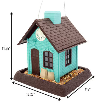 Village Collection Early Bird Cafe Bird Feeder