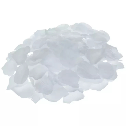 Artificial Rose Petals - White