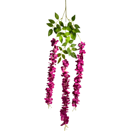 43" Wisteria Spray- Fushia